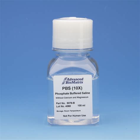 Advanced BioMatrix - Phosphate Buffered Saline (PBS) 10X #5076