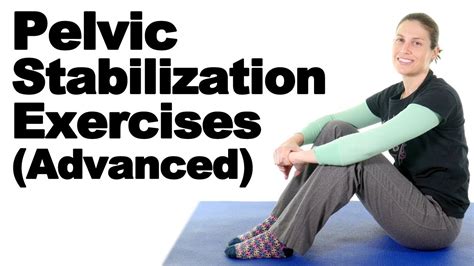 7 Best Pelvic Stabilization Exercises (Advanced) - Ask Doctor Jo - YouTube