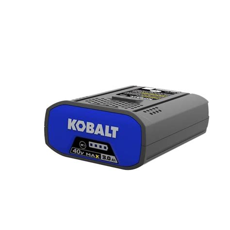 Kobalt 40V Max 3 Ah Rechargeable Lithium Ion (Li-Ion) Battery - Walmart.com