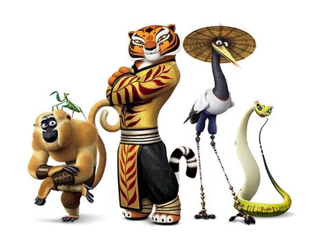Furious Five | Kung Fu Panda Wiki | Fandom | Kung fu panda, Tigress ...