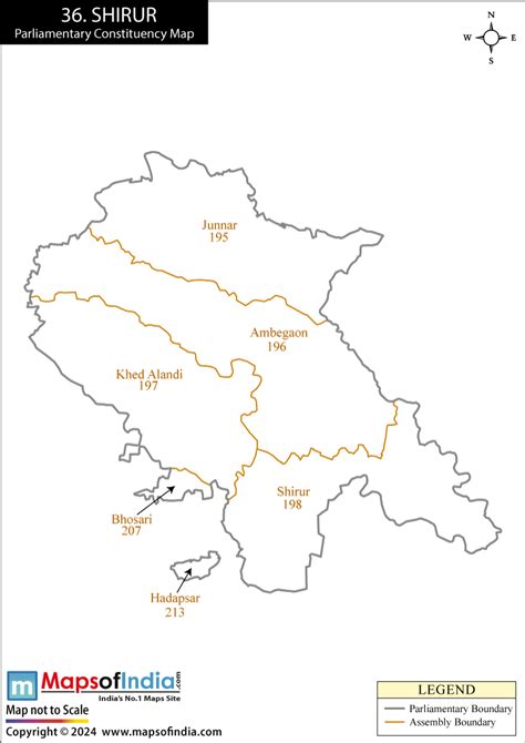 Shirur Parliamentary Constituency Map, Election Results and Winning MP