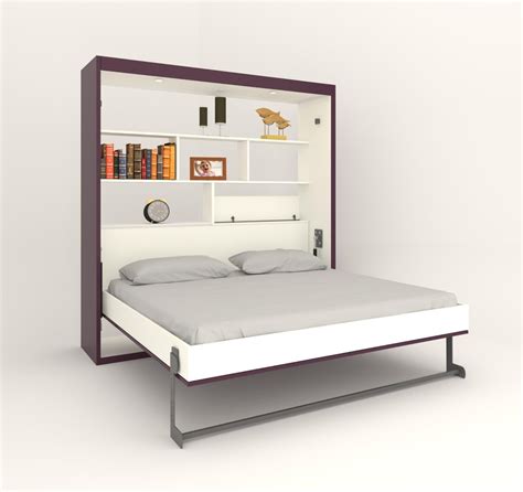 Modular Wall Bed with Wardrobe and Display and Sofa,, Size: 6 X 6.5 ...