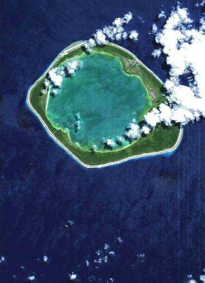 Proba image of Swains Island | Island, South pacific, Fresh water