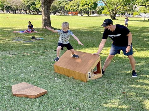 We Tried It: A 60-Minute Outdoor Group Parkour Class Tailored for Kids