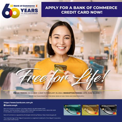 No Annual Fees for Life with your BankCom Credit Card! - Bank of Commerce