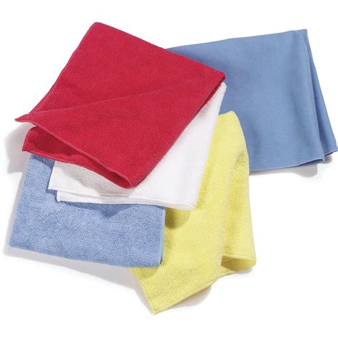 3633404 - Terry Microfiber Cleaning Cloth 16" x 16" - Yellow | Carlisle FoodService Products