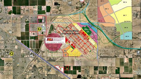 Mesa Gateway Airport Map