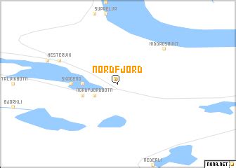 Nordfjord (Norway) map - nona.net