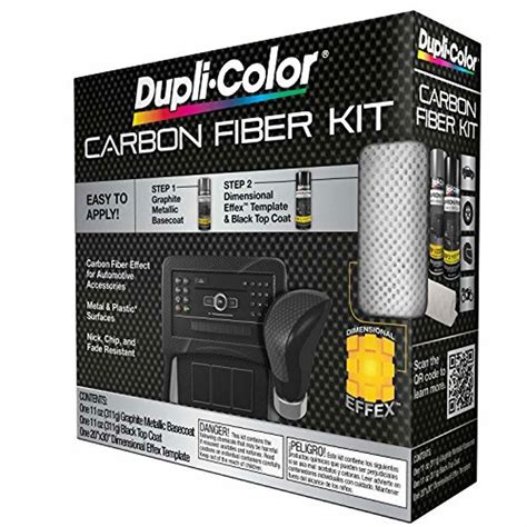 Dupli-Color CFK100 Carbon Fiber Paint Coating Spray Kit with Graphite Metallic | eBay