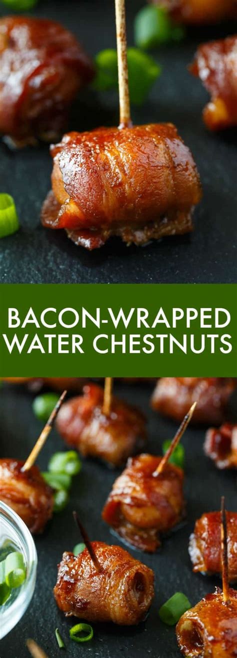 Bacon Wrapped Water Chestnuts - Simply Stacie