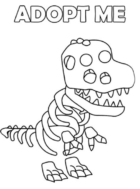 52 Adopt Me Pets Coloring Pages To Print For Kids