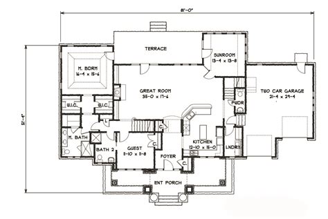 The Suburban Craftsman - GMF+ Architects - House Plans GMF+ Architects – House Plans