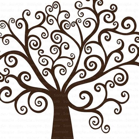 Family Tree Silhouette Clip Art N3 free image download