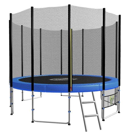 Buy Blizzard 12 Ft Trampoline With Net - Blue - MyDeal