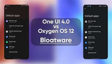 Samsung One UI 4.0 vs OnePlus Oxygen OS 12: Bloatware - Sammy Fans