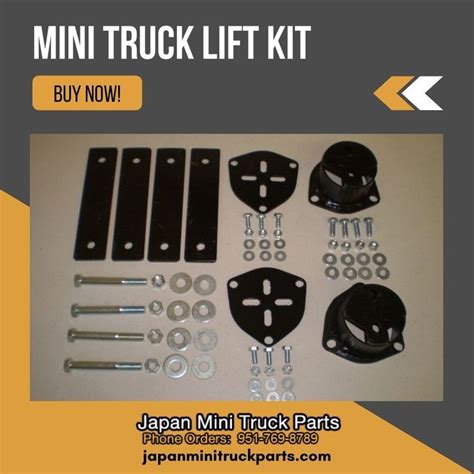 Mini Truck Lift Kit | Lift kits, Truck lift kits, Mini trucks