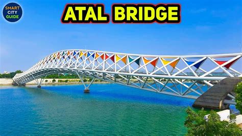 "ATAL PEDESTRIAN BRIDGE" IS READY & INAUGURATED BY PM MODI 🇮🇳 | Atal Foot Over Bridge, Ahmedabad ...