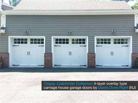 Clopay Coachman Garage Door with Spear Strap Hinges | Doors Done Right ...