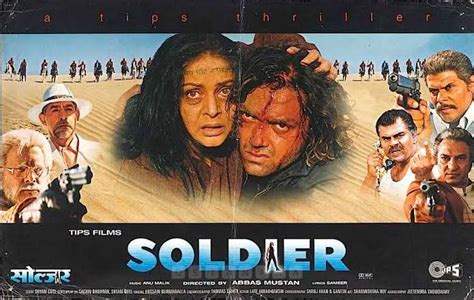 Pin by Abdul Ghaffar on soldier 1998 movie in 2022 | Anu malik, Movie posters, Movies