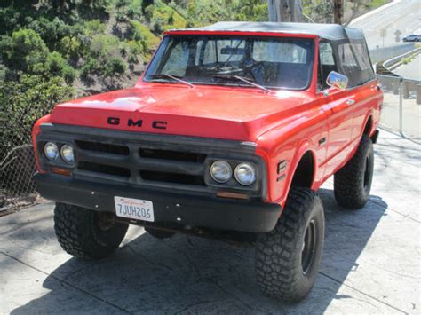 1970 GMC Jimmy 4x4 Convertible Safari Top California Stunning - Classic ...