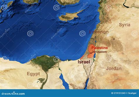 Egypt Israel Border Map