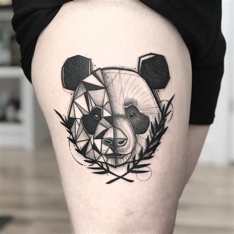 Panda Tattoo Bedeutung und inspirierende Ideen für solche Tier Tattoos