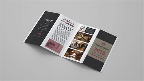 Quad Fold Brochure Template - Toptemplate.my.id