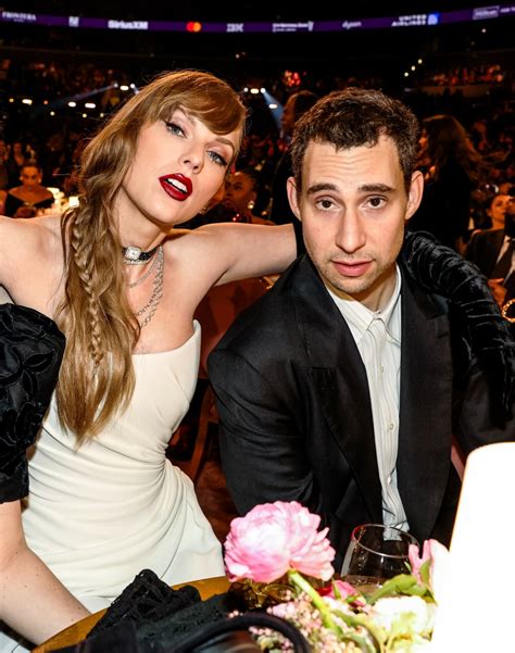 Taylor Swift Jokes Around With Jack Antonoff at 2024 Grammy Awards | Us ...