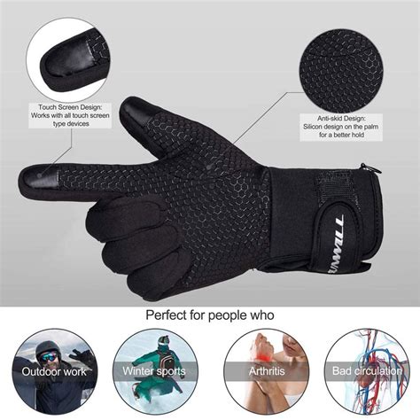 Wholesale Rechargeable Finger Touch Screen Thin Heated Gloves Liners ...