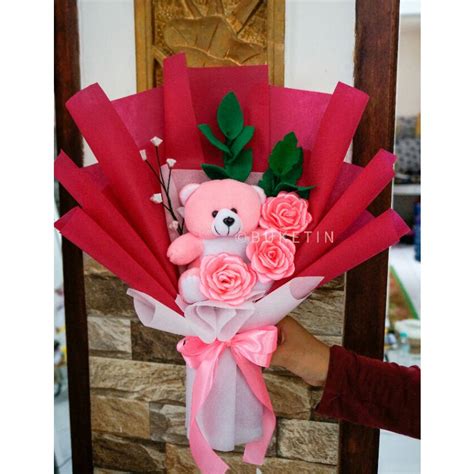 Jual Buket boneka | bucket ulang tahun | bouquet bunga | boutique anniversary, wisuda, dll ...