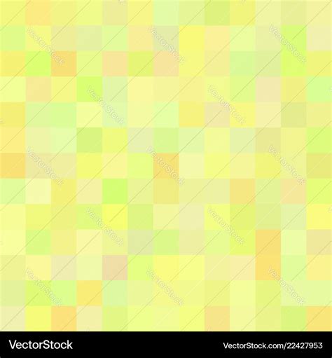 Background art colored green yellow squares Vector Image