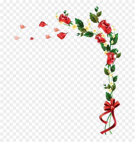 Png I Ekler7, Flower Animations, Flower Clipart Animations - Rose ...