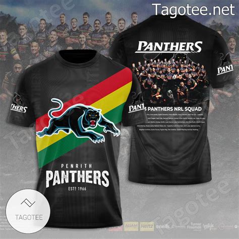 Penrith Panthers 2023 Panther Nrl Squad T-shirt, Hoodie - Tagotee