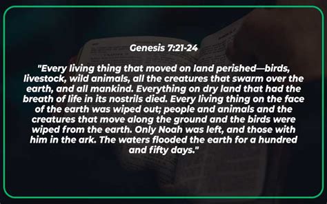 Genesis 7:21-24 Meaning and Commentary - Scripture Savvy