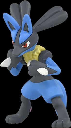 Download Lucario Pokemon Fighting Stance | Wallpapers.com