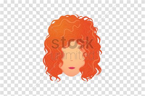 Download Hair Clipart Hairstyle Clip Art Hair Face Red Orange, Birthday Cake, Dessert, Food, Wig ...