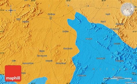 Political Map of Chāībāsa