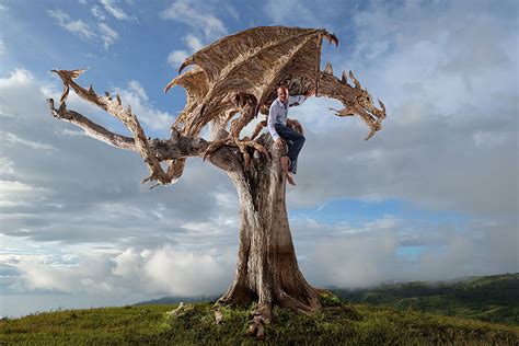 Driftwood Dragons And Beast Sculptures By James Doran-Webb | Bored Panda