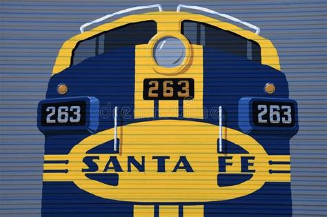 Santa Fe Railroad logo royalty free stock image | Santa fe railroad logo, Santa fe, Fes