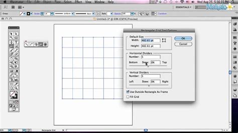 How to use the Line segment tool in Adobe Illustrator - YouTube