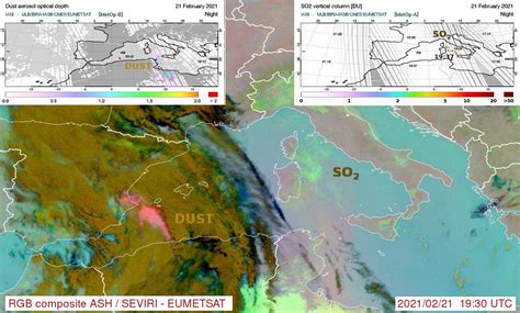 ETNA eruption – ALARM Project