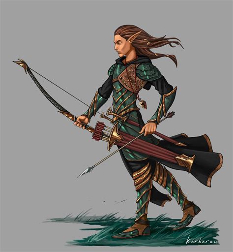 [Art] Wood Elf Ranger : r/DnD