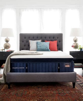 Stearns & Foster Low Profile Box Spring - Queen Split & Reviews - Bed Frames & Box Springs ...