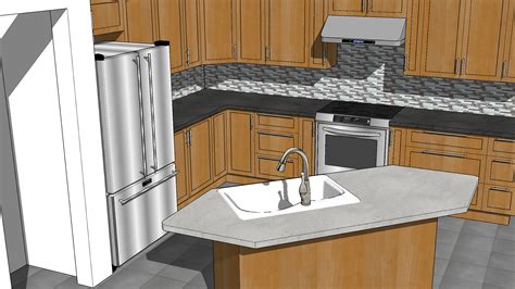 Sketchup Kitchen Design