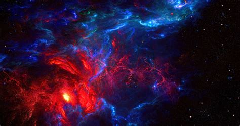 Red Blue Galaxy 4k Wallpapers - Wallpaper Cave