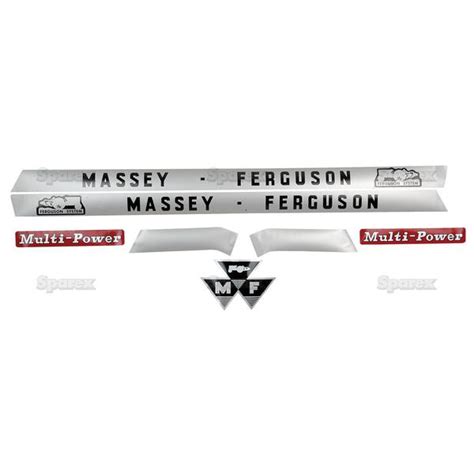 Massey-Ferguson MF 135/148 Tractor Vinyl Decal/Transfer Set