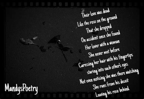 Sad Love Poetry – A Dead Rose – Poems by Mandy