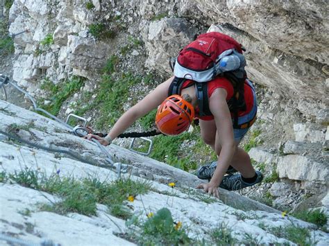 HD wallpaper: person climbs mountain, steep, descent, climbing, climber ...