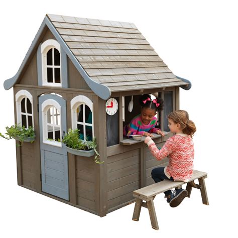 KidKraft Forestview II Wooden Playhouse with EZ Kraft Assembly™ – BrickSeek