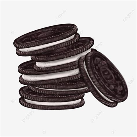 cookie clipart,black cookies,oreo cookies,sandwich biscuits,stacked ...